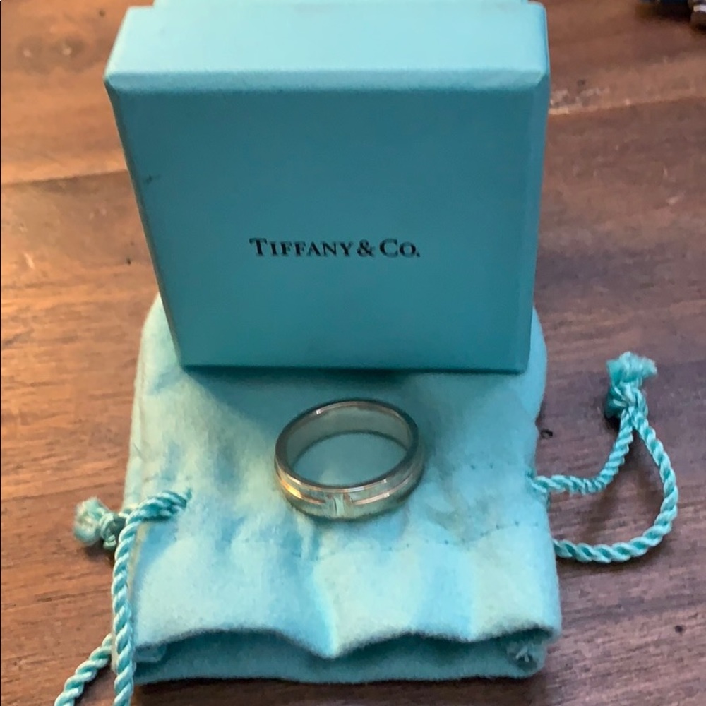 Tiffany’s Sterling Silver T  MD Ring